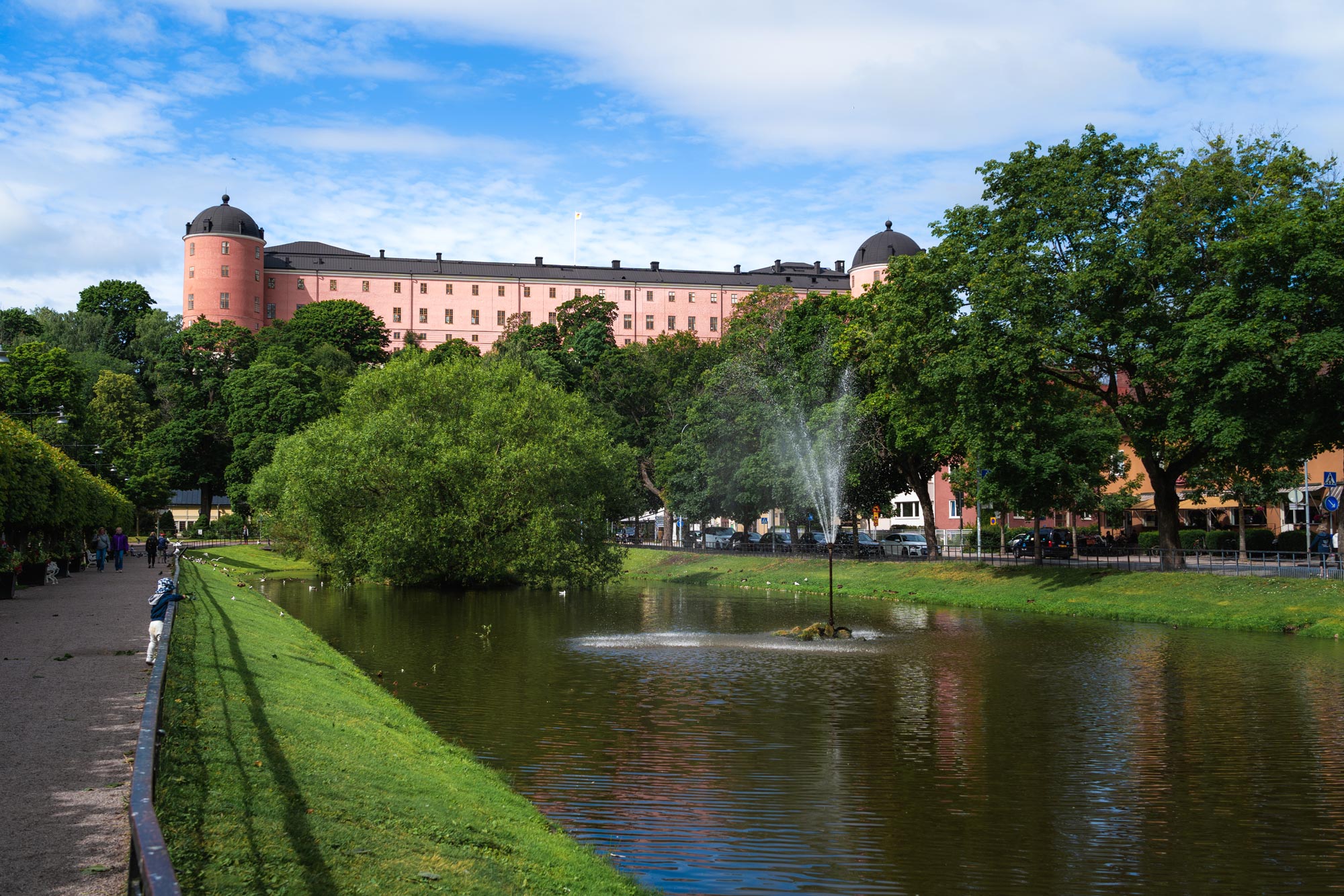 Uppsala slott Svandammen
